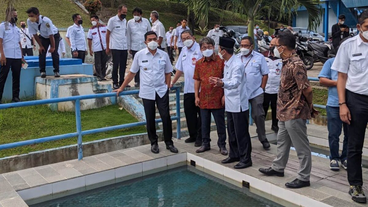 Wali Kota Samarinda Andi Harun Melakukan Tinjauan Ke IPA I dan II Cendana. (Ist)