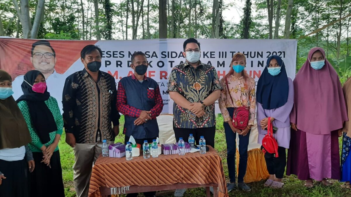 Anggota Komisi I DPRD Kota Samarinda, Andi Muhammad Afif Rayhan Harun saat menggelar reses di Desa Berambai, Kecamatan Samarinda Utara. (Istimewa)