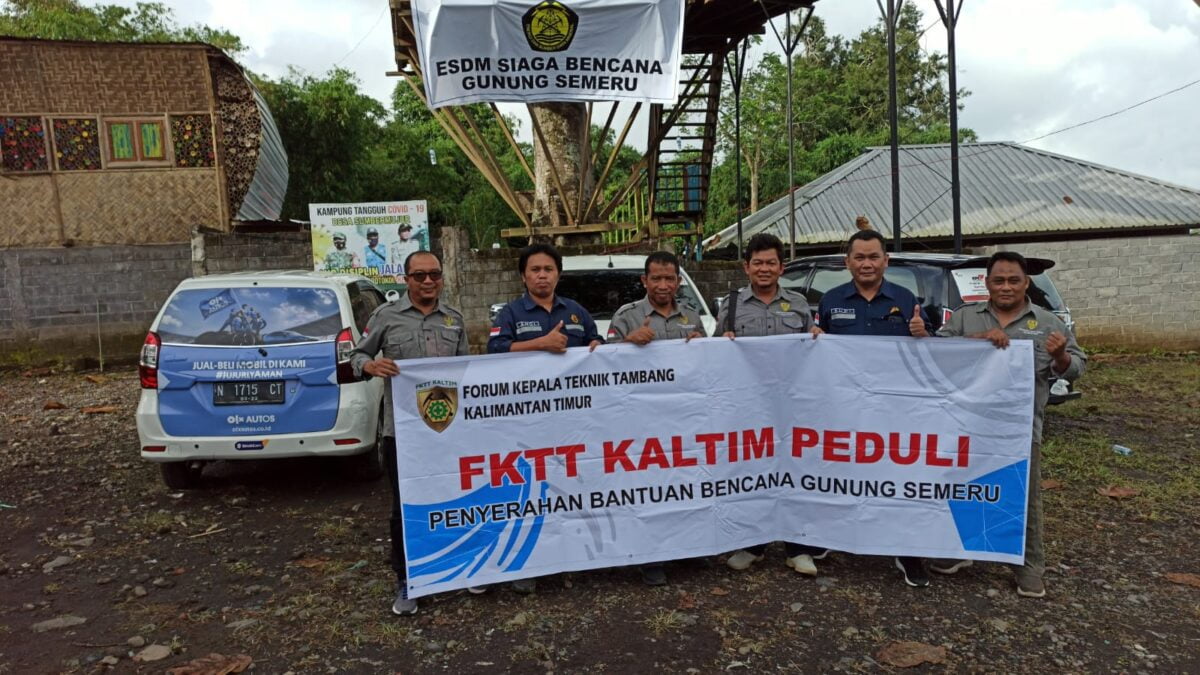 FKTT Salurkan Bantuan Bencana Gunung Semeru Rp 100 Juta