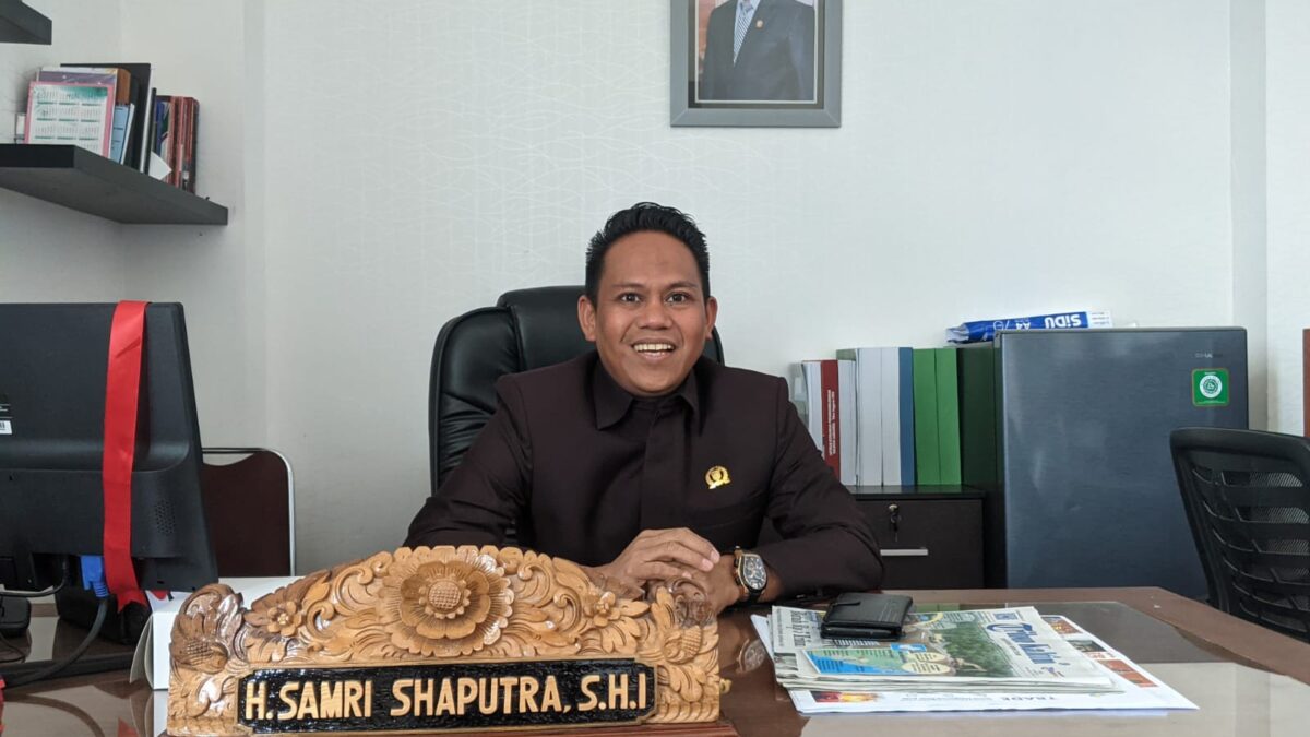 Ketua Pansus III DPRD Samarinda Samri Shaputra. (Foto : Klausa.co)