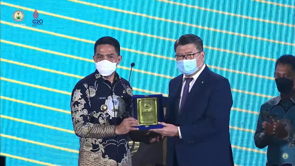 Wali Kota Samarinda Andi Harun dilantik sebagai Ketua Umum Asosiasi Pemerintah Daerah Kepulauan dan Pesisir Seluruh Indonesia (Aspeksindo) periode 2021-2025. (Foto : Istimewa)