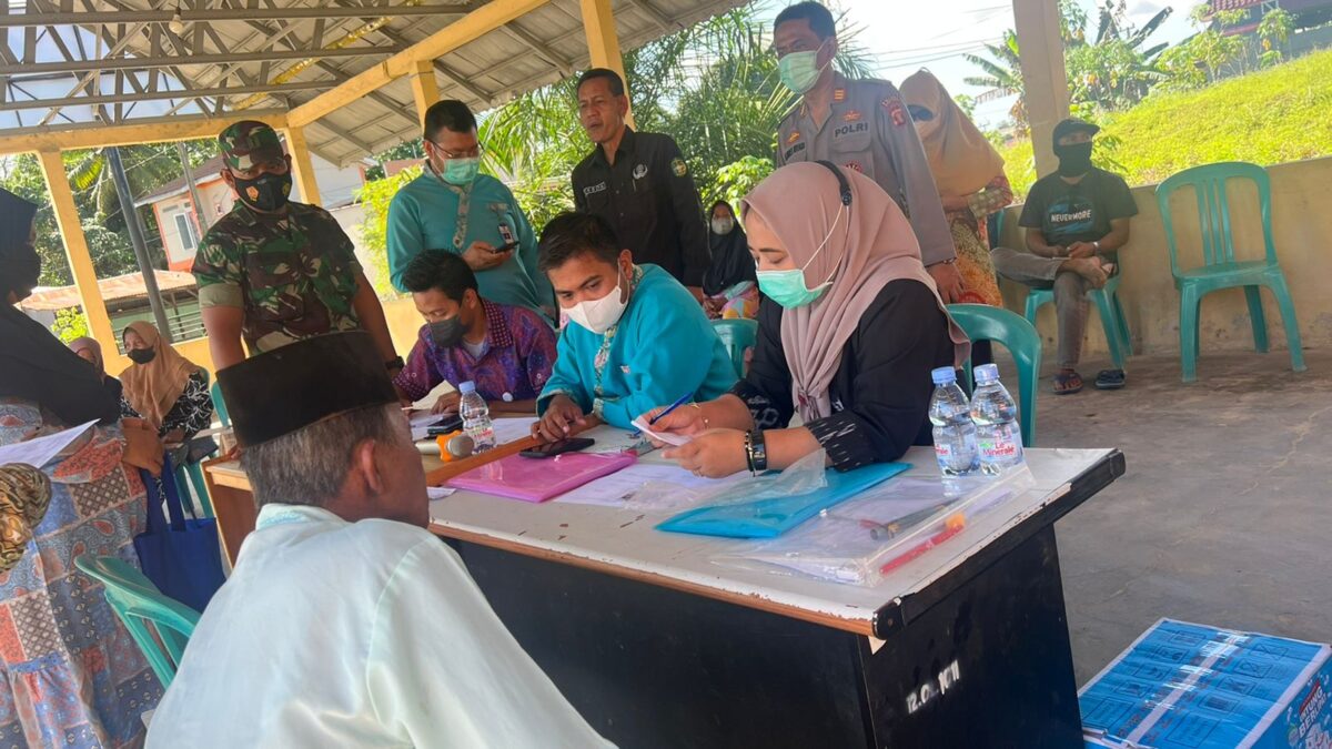 Kecamatan Marangkayu sediakan 1.500 dosis vaksin untuk lansia dan anak-anak. (Foto : Istimewa)