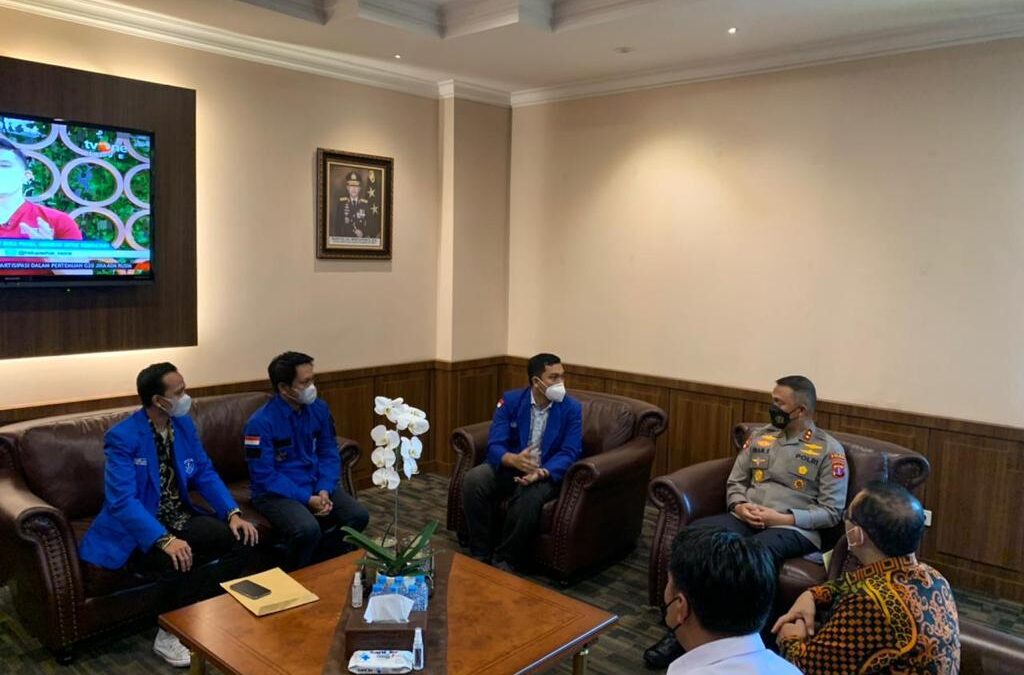 GAMKI Ketemu Kapolda Kaltim