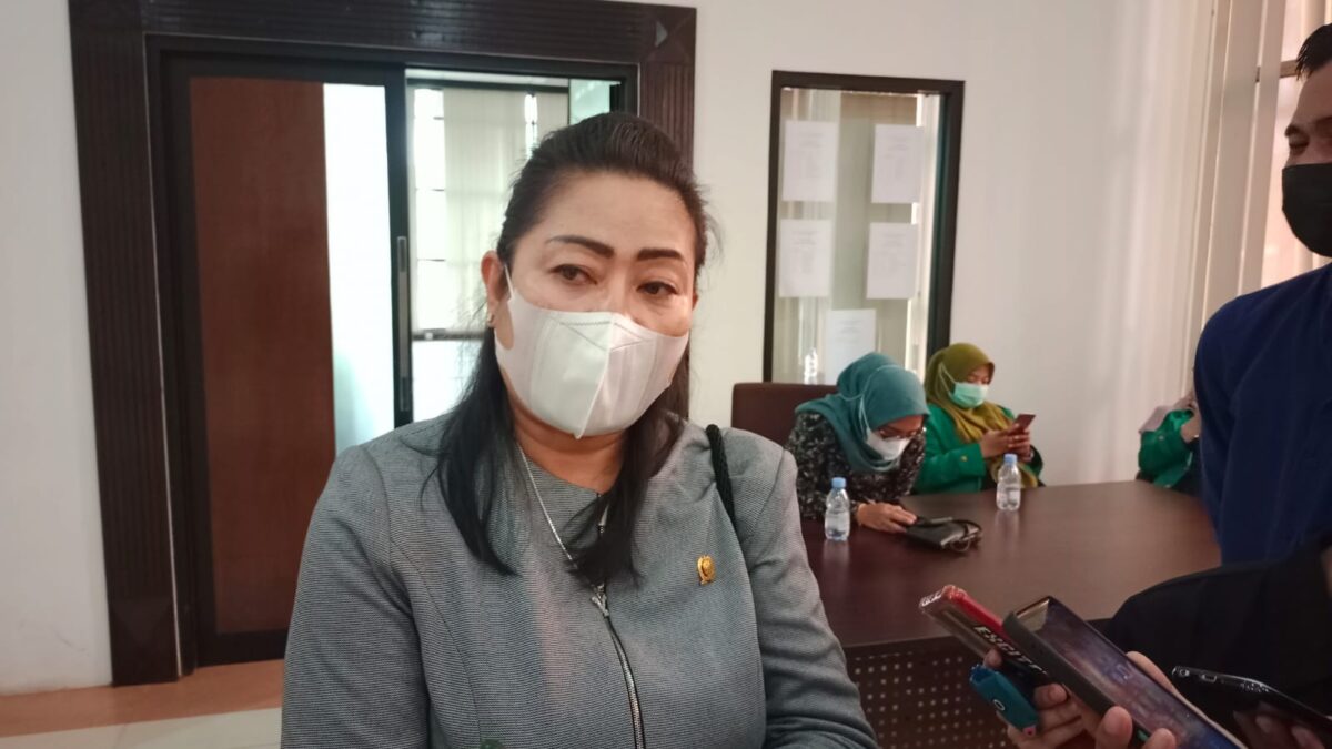 Ketua Komisi II DPRD Provinsi Kaltim, Veridiana Huraq Wang. (DSY)