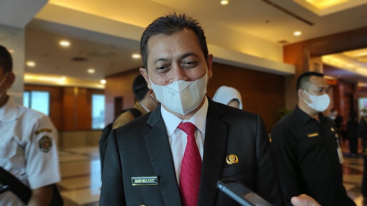 Wakil Gubernur Kaltim Hadi Mulyadi usai menghadari Pelantikan Ricky Perdana Gozali sebagai Kepala Perwakilan Bank Indonesia Provinsi Kaltim (Foto : APR/Klausa.co)