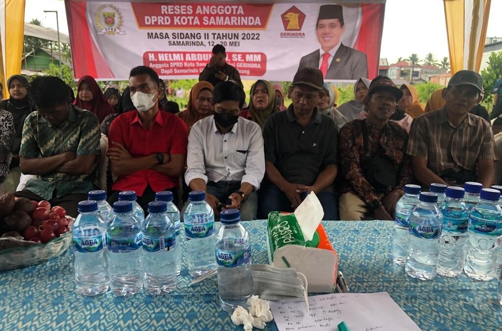 Akhir pekan dimanfaatkan kalangan dewan untuk mendatangi warga di agenda reses.  Pada Sabtu (21/5/2022), reses juga dilakukan Wakil Ketua DPRD Samarinda, Helmi Abdullah. (Foto : Istimewa)