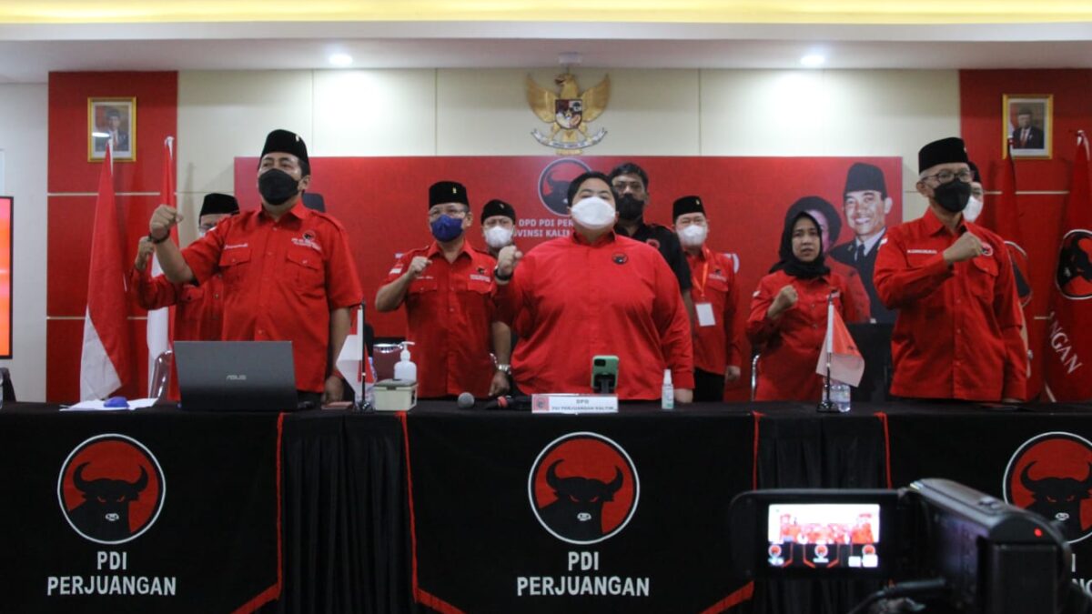 Pembukaan Training Of Trainer (TOT) di Gedung Sekretariat DPD PDI Perjuangan Kaltim (16/7/2022).