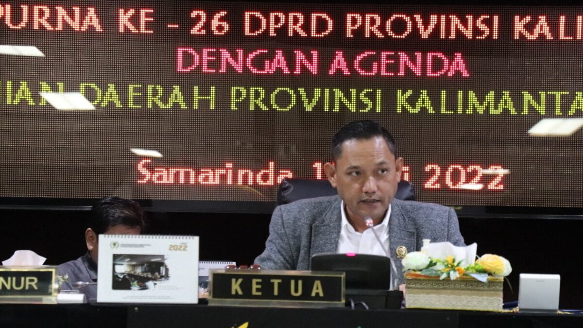 Wakil Ketua DPRD Kaltim Ir Seno Aji