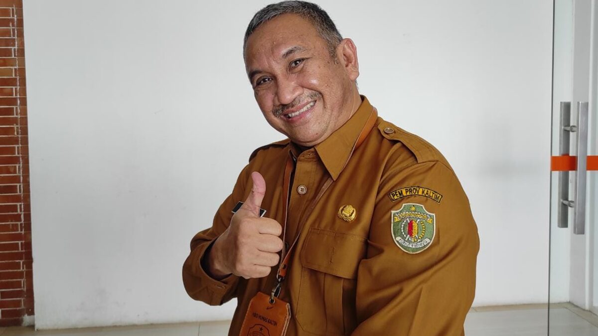 Kepala Dinas Perpustakaan dan Kearsipan Daerah Provinsi Kalimantan Timur Muhammad Syafranuddin saat ditemui, Selasa (19/7/2022).
