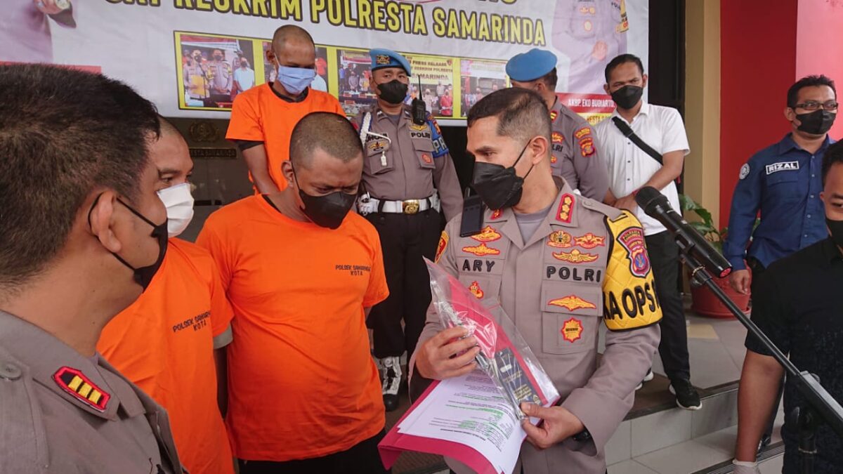 AG saat ditanya Kapolresta Samarinda, Kombes Pol Ary Fadli terkait perbuatannya.