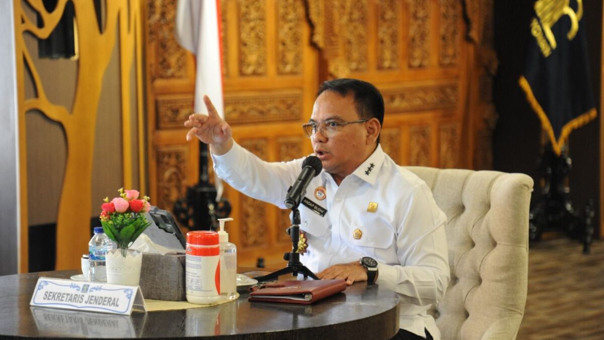 Sekretaris Jenderal Kemenkumham, Komjen Pol. Andap Budhi Revianto (ist)