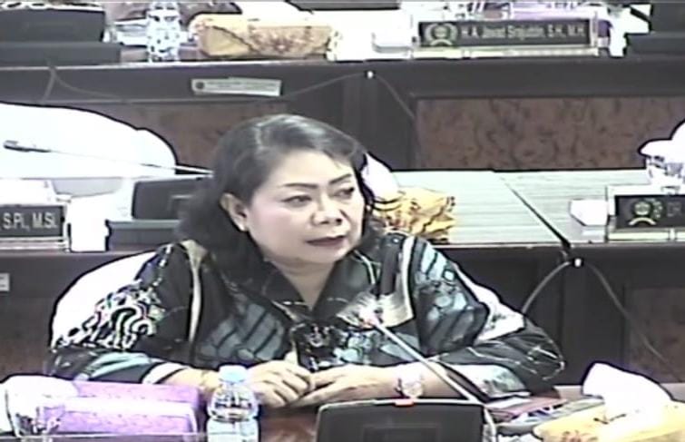 Sekretaris Fraksi PDI Perjuangan DPRD Kalimantan Timur Veridiana Huraq Wang (Apr/Klausa.co)