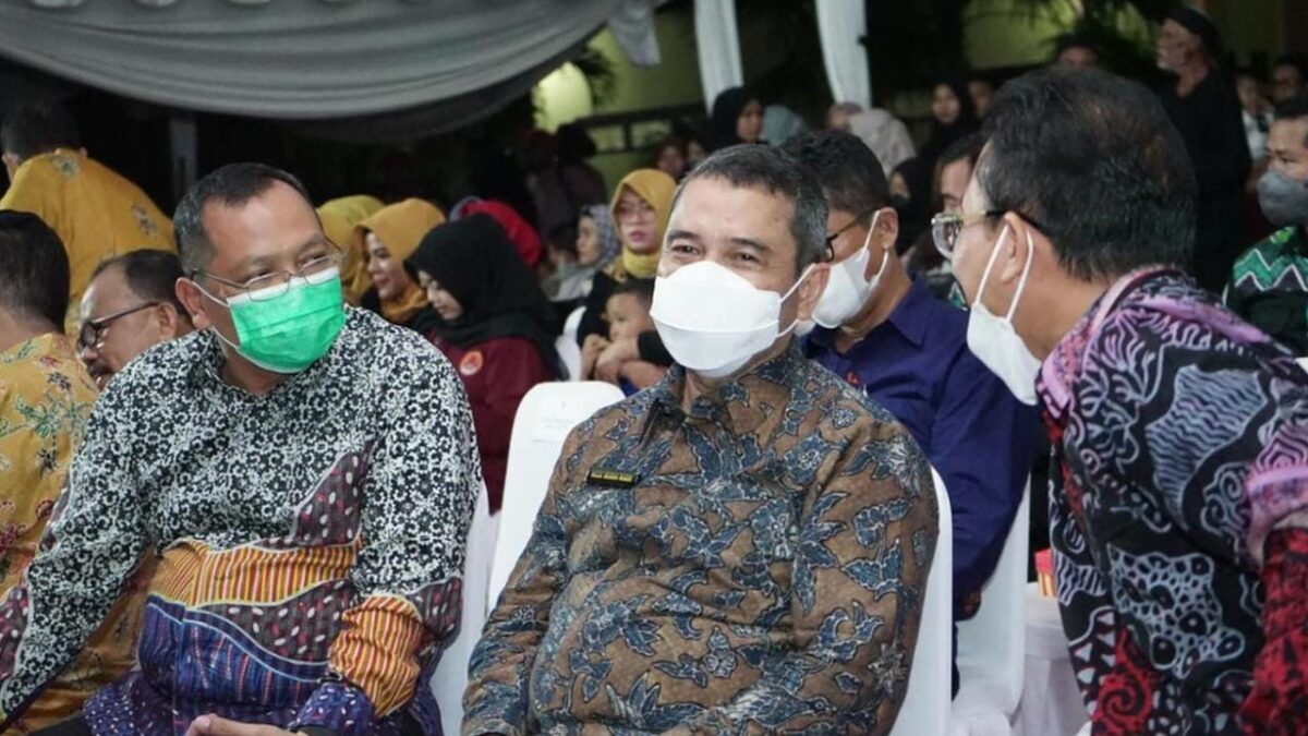 Penjabat Sekretaris Daerah Provinsi Kalimantan Timur Riza Indra Riadi ketika menghadiri penutupan event Nasional 'Temu Karya Taman Budaya se-Indonesia ke-XXI'.