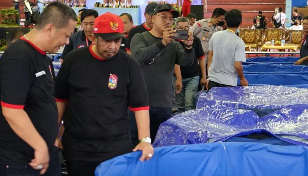 Saat kegiatan Samarinda Koi Show berlangsung