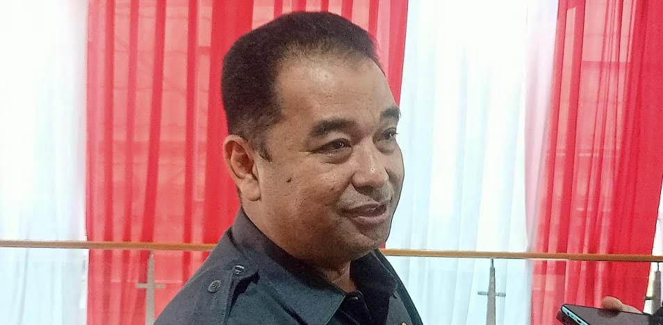 Anggota Komisi II DPRD Samarinda, Abdul Rofik saat diwawancarai.