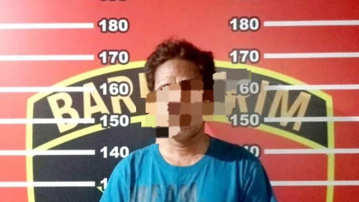 Oknum Ojol berinisial KMS mengaku penyuka sesama jenis dan ditetapkan tersangka setelah nekat mencabuli seorang remaja 17 tahun. (Foto : Istimewa)