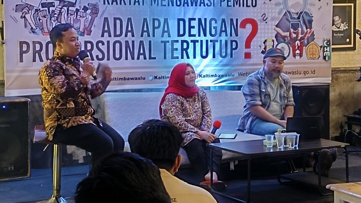 Bawaslu Kaltim Gelar Diskusi Pemilu Bersama Mahasiswa