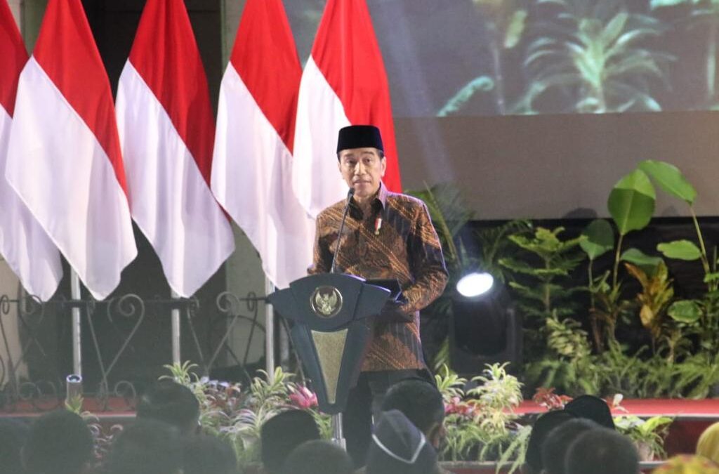 Presiden RI Joko Widodo, mengisi acara pembukaan Muktamar XVIII Pemuda Muhamadiyah (Foto: Istimewa)