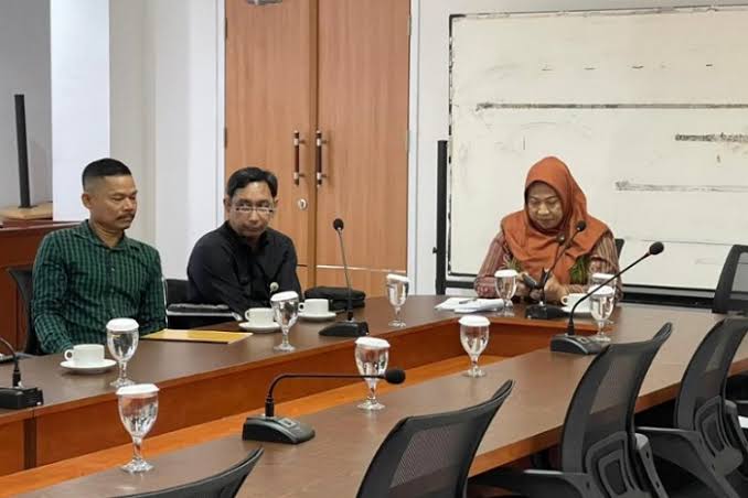 Ketua Komisi IV DPRD Samarinda, Sri Puji Astuti saat menerima kunjungan NPCI Samarinda. (istimewa)