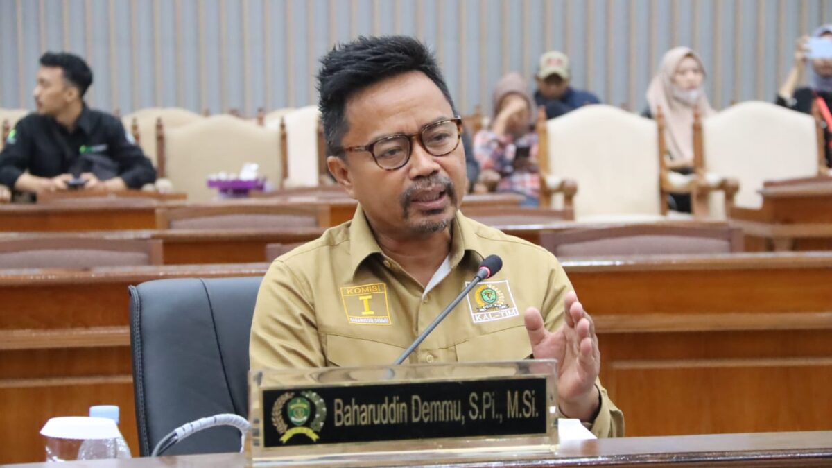 Ketua Komisi I DPRD Kaltim Baharuddin DemmuKetua Komisi I DPRD Kaltim, Baharuddin Demmu (foto: Istimewa)