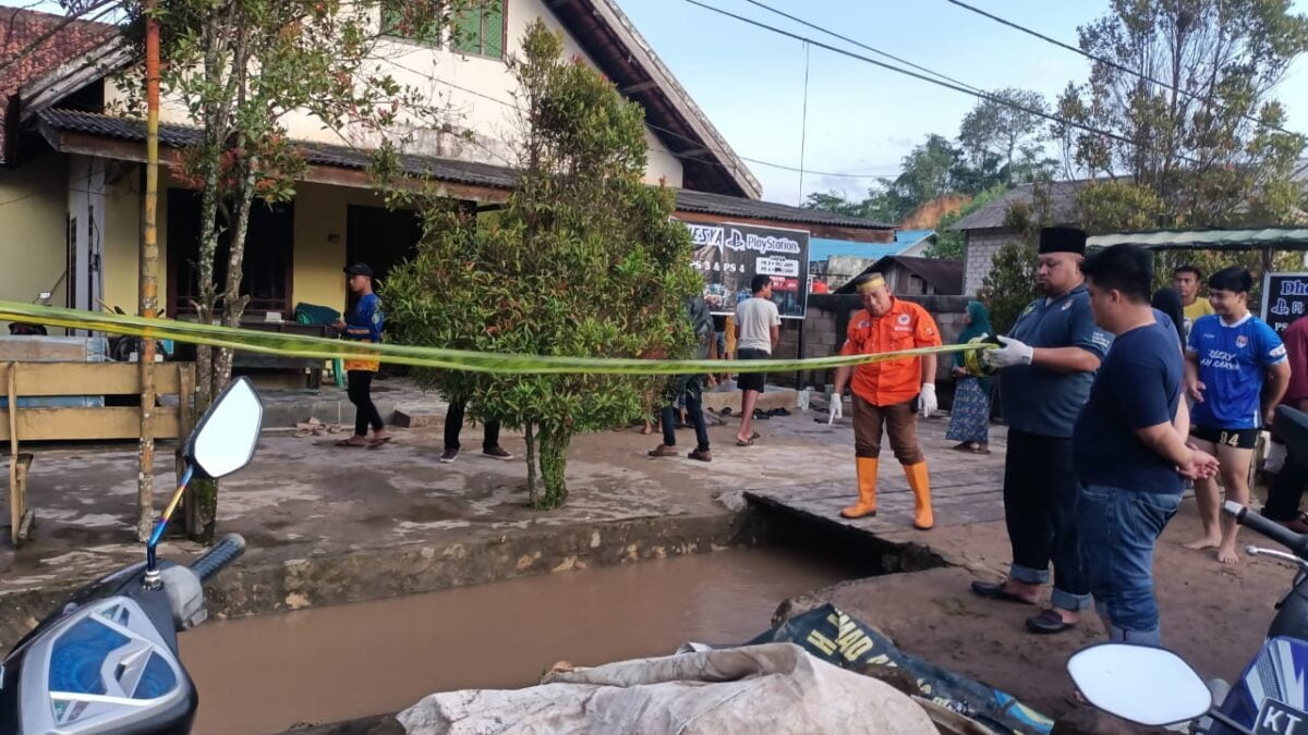 Lokasi tenggelamnya seorang balita di kecamatan Palaran (Foto: Istimewa)