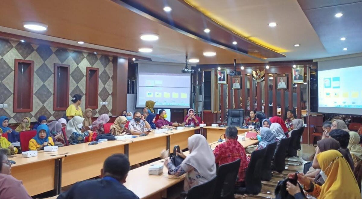 Suasana rapat persiapan rembuk stunting tingkat kecamatan yang diadakan Tim Percepatan Penurunan Stunting Kota Samarinda (Foto: Istimewa)