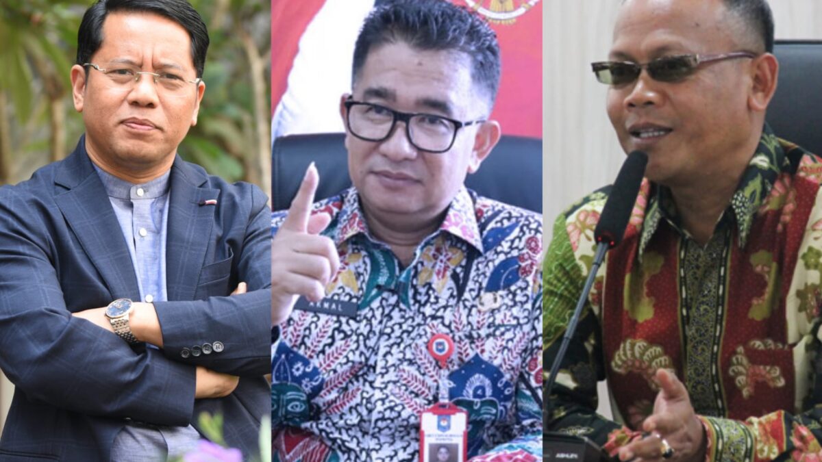 Tiga nama usulan calon Pj Gubernur Kaltim Abdunnur (Kiri), Akmal Malik (Tengah), Kamaruddin Amin (Kanan). (Foto: Apr/Klausa)