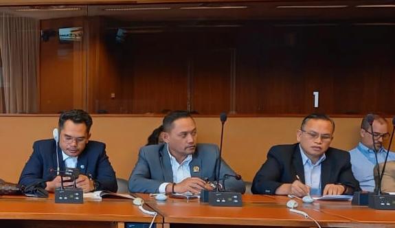 Seno Aji (tengah), dalam sebuah agenda selama lawatan DPRD Kaltim ke Belanda. (Foto: istimewa)