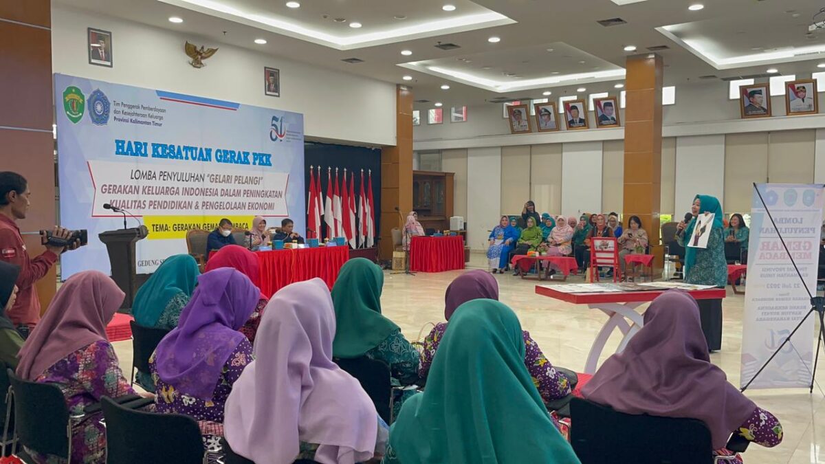 Suasana lomba penyuluhan Gelari Pelangi (Foto: istimewa)