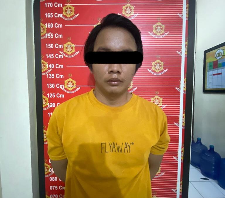 RF setelah berhasil diamankan pihak kepolisian (Foto: Istimewa)