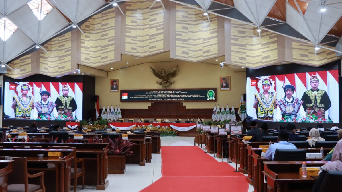 Suasana Rapat Paripurna ke-25 Masa Sidang Kedua Tahun 2023 (Foto: Klausa)