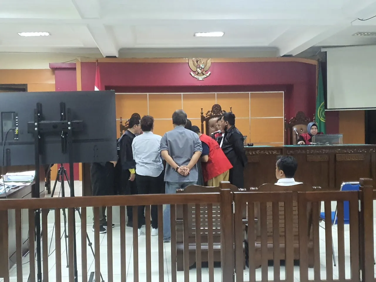 Sidang lanjutan kasus dugaan penggelapan aset PT Duta Manuntung (Foto: Istimewa)