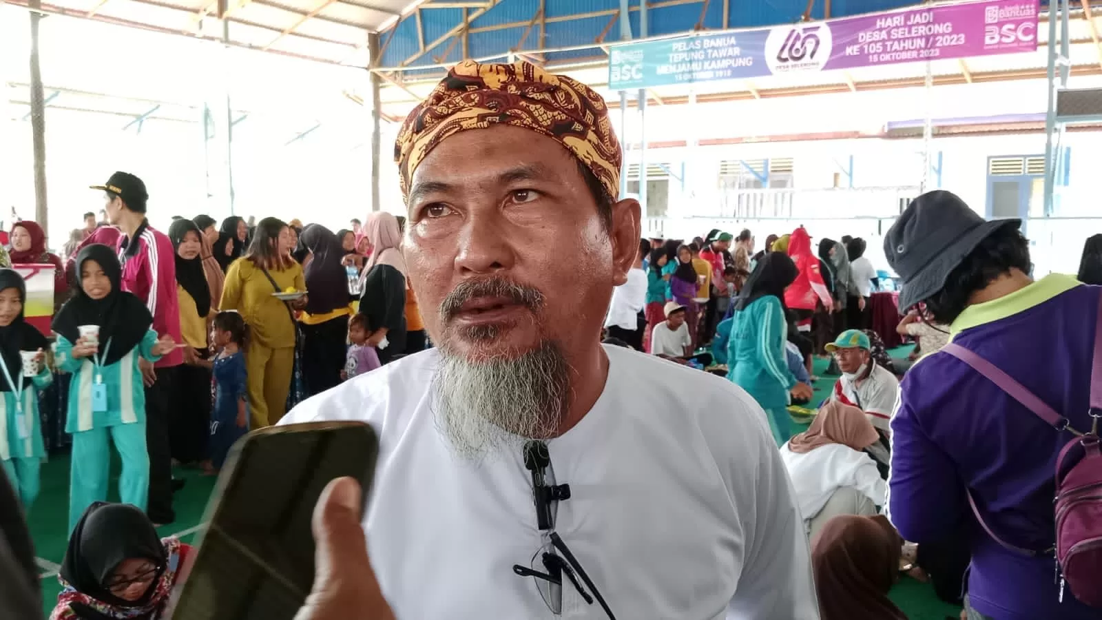 Kepala Desa Selerong, Badrun (Foto: Dy/Istimewa)