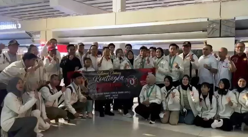 Atlet Kempo Kukar berhasil membawa pulang 2 medali emas dalam Kejuaraan Dunia Kempo “2023 World Taikai” (Foto: Dy/Istimewa)