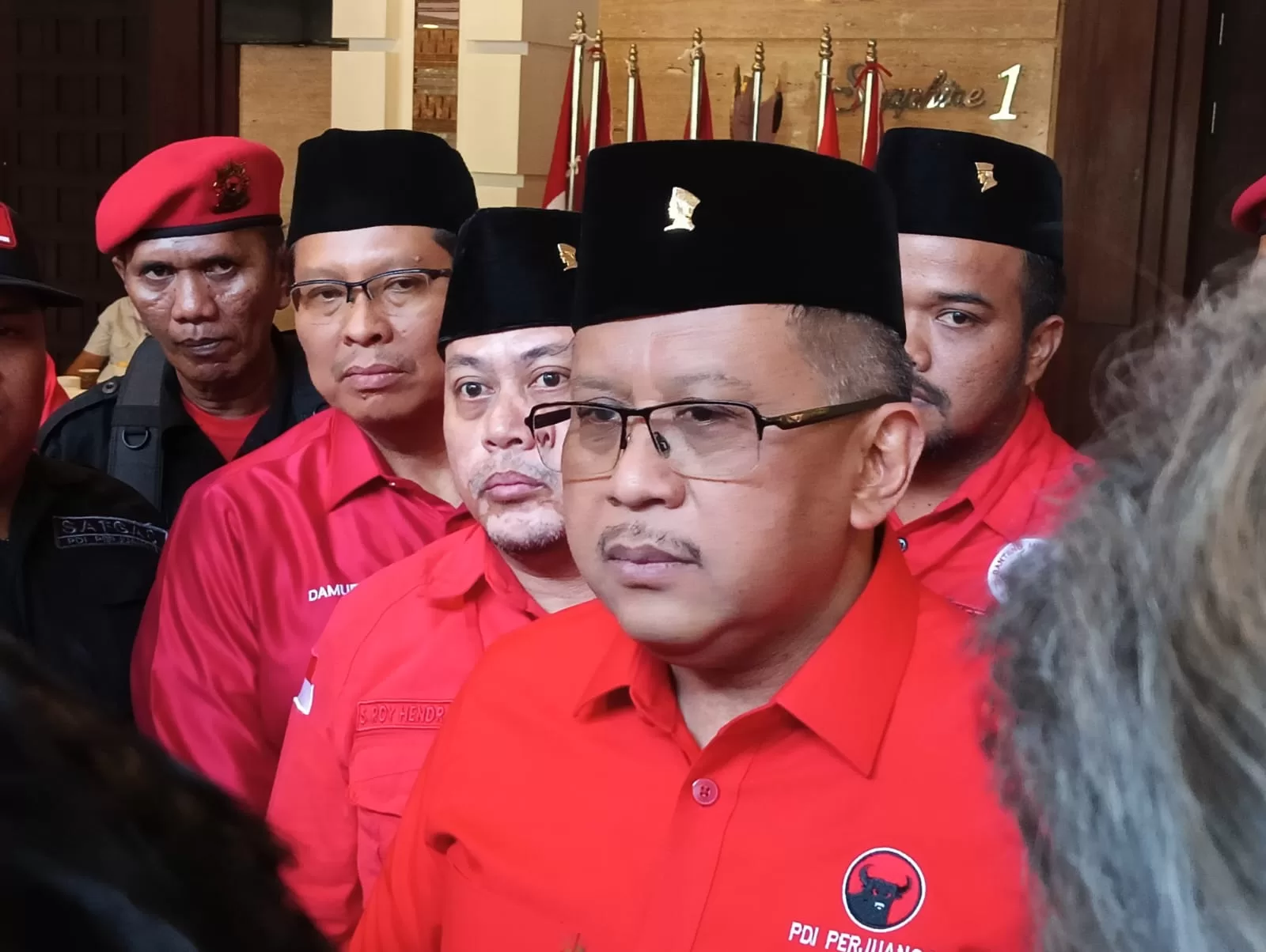Sekretaris Jenderal PDI Perjuangan Hasto Kristiyanto. (Foto : Klausa)
