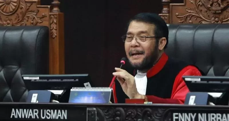 Ketua Mahkamah Konstitusi (MK) Anwar Usman (Foto: Istimewa)