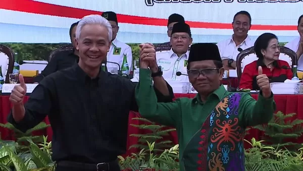Ganjar Pranowo dan Mahfud MD, Capres dan Cawapres 2024 (Foto: Istimewa)