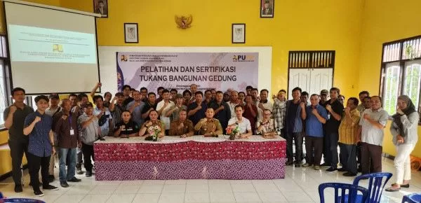 Pelatihan Tenaga Kerja Konstruksi Bangunan (Foto: Istimewa)