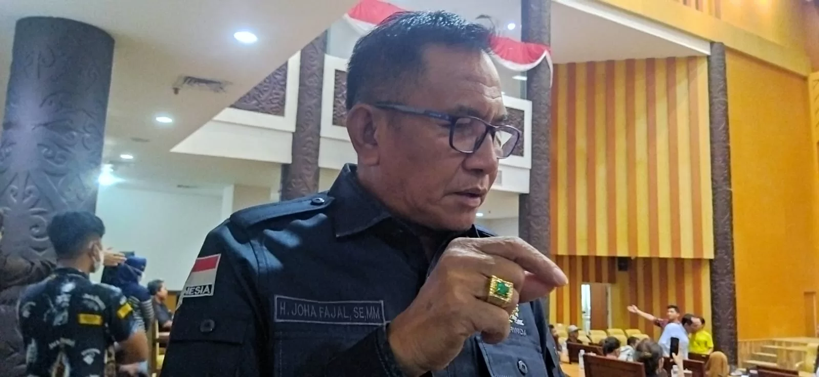 Ketua Komisi I DPRD Kota Samarinda, Joha Fajal (Foto: Ney/Klausa)