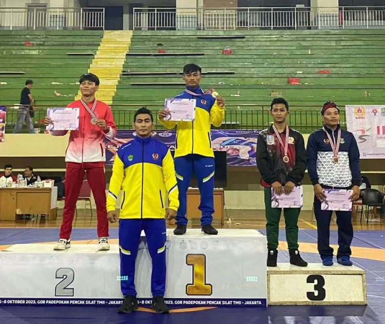 Tim Gulat Kaltim siap berlaga pada PON XXI 2024 (Foto: Istimewa)