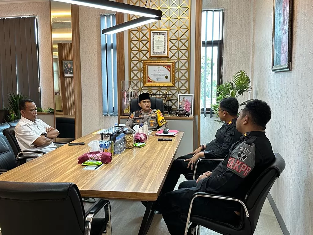 Koordinasi antara Polresta Samarinda dengan Rutan Klas IIA Samarinda guna menghentikan peredaran narkoba (Foto: Istimewa)