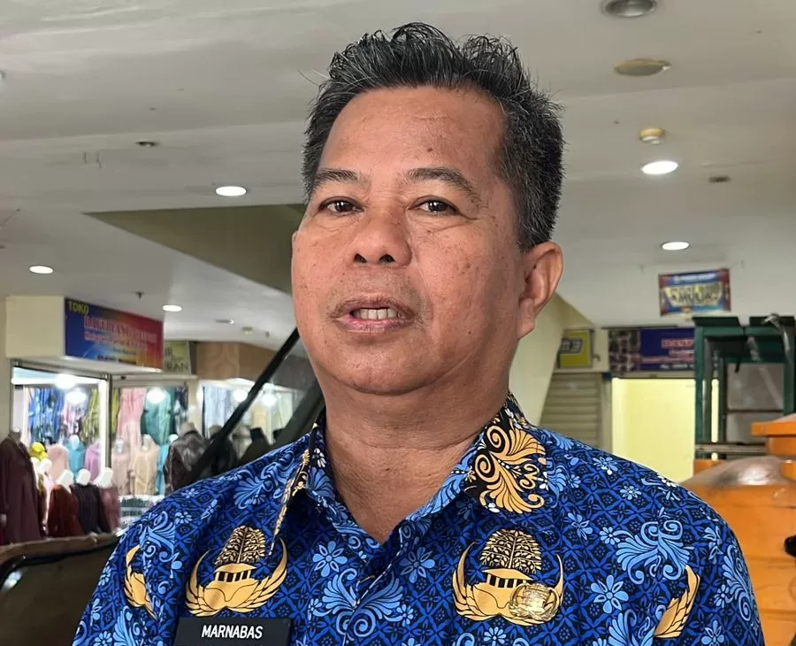 Kepala Disdag Samarinda, Marnabas (Foto: Rka/Klausa)