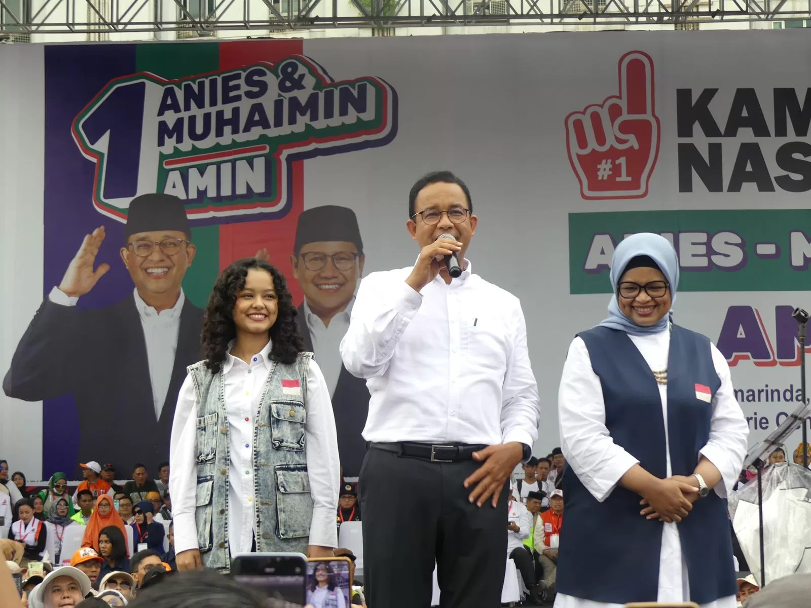 Calon Presiden nomer urut 1, Anies Baswedan (Foto: Yah/Klausa)