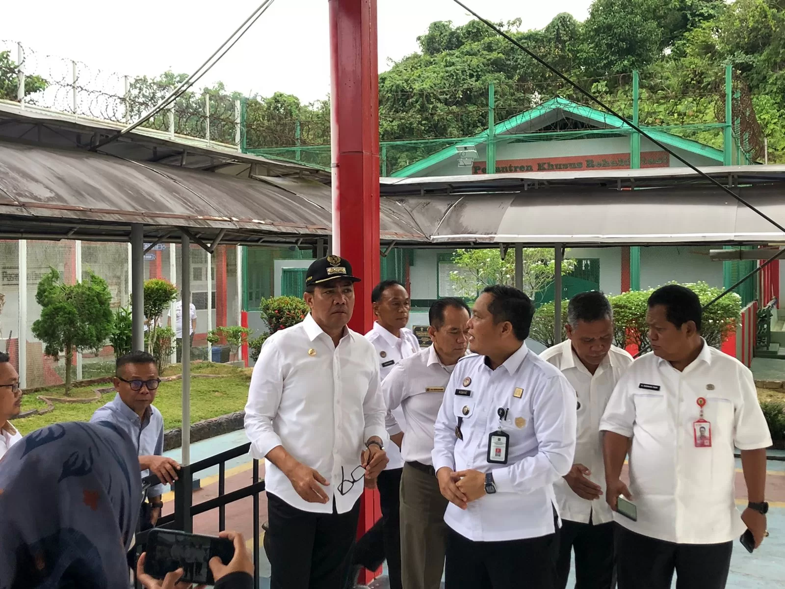 Wali Kota Samarinda, Andi Harun mengunjungi Lapas Narkotika Klas IIA Samarinda (Foto: Yah/Klausa)