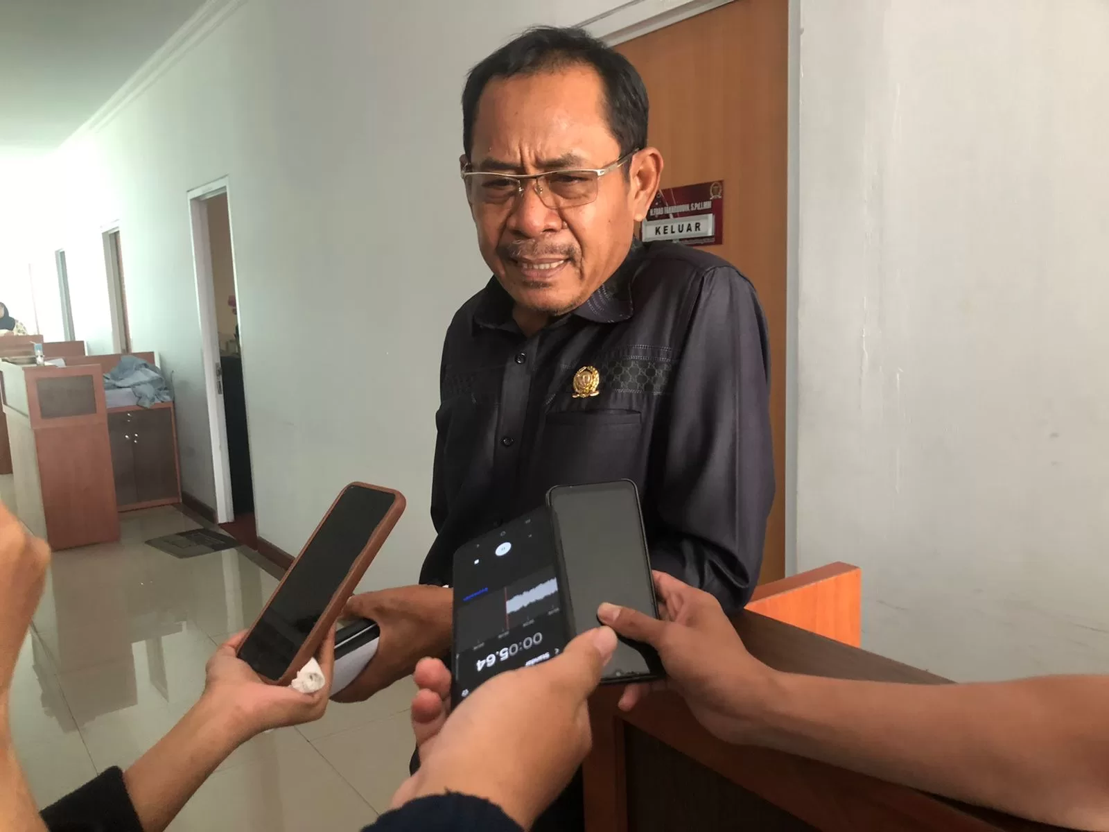 Anggota Komisi ll DPRD Samarinda, Kamaruddin (Foto: Yah/Klausa)