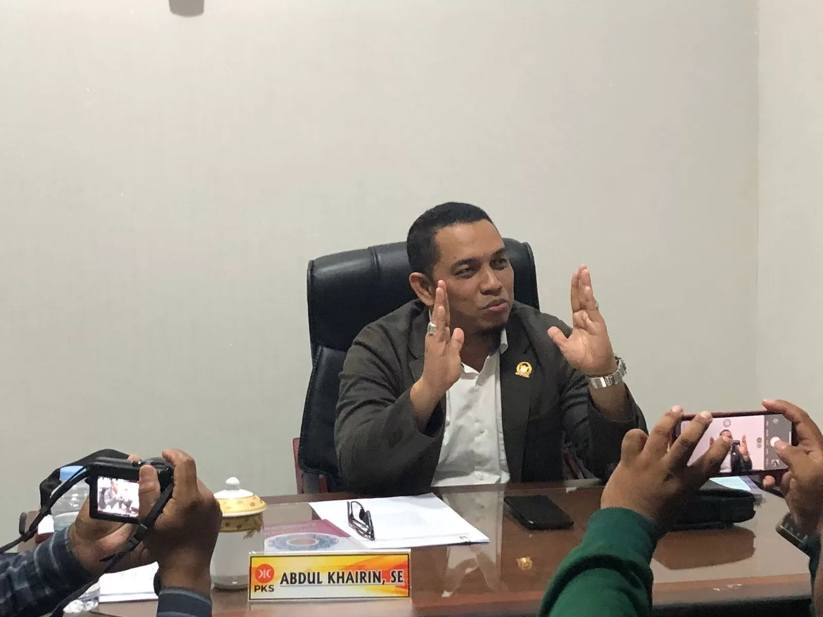 Abdul Khairin, anggota Komisi I DPRD Samarinda (Foto: Yah/Klausa)