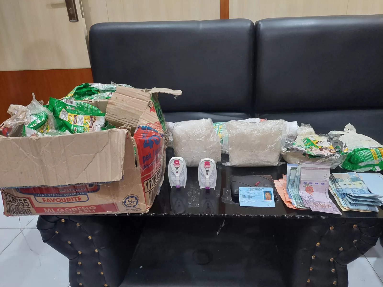 Barang bukti yang berhasil diamankan pihak kepolisian (Foto: Istimewa)