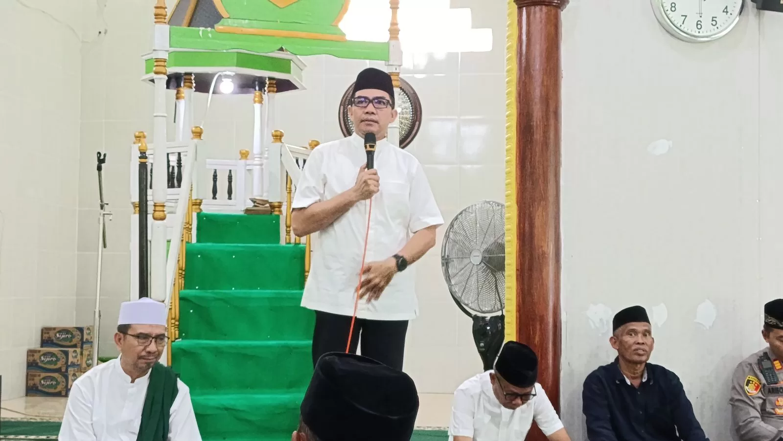 Wali Kota Samarinda Andi Harun silahturahmi bersama warga Jalan. Lempake Jaya Rt.16 (Foto: Yah/Klausa)