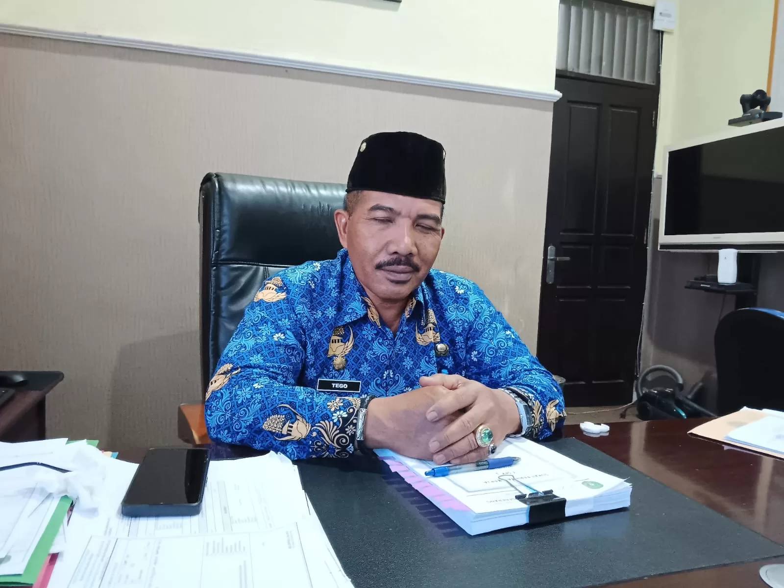 Camat Tenggarong Seberang, Tego Yuwono (Foto: Istimewa)