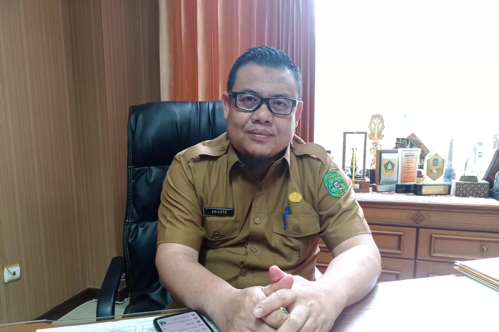 Kepala DPMD Kukar, Arianto (Foto: Klausa)